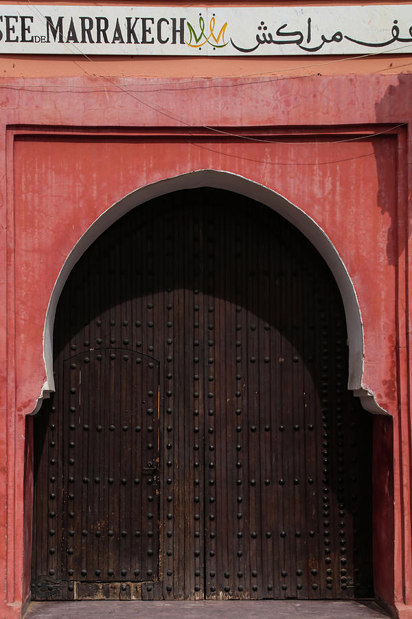 Doorway in Marrakech Photograph by Joshua Van Lare