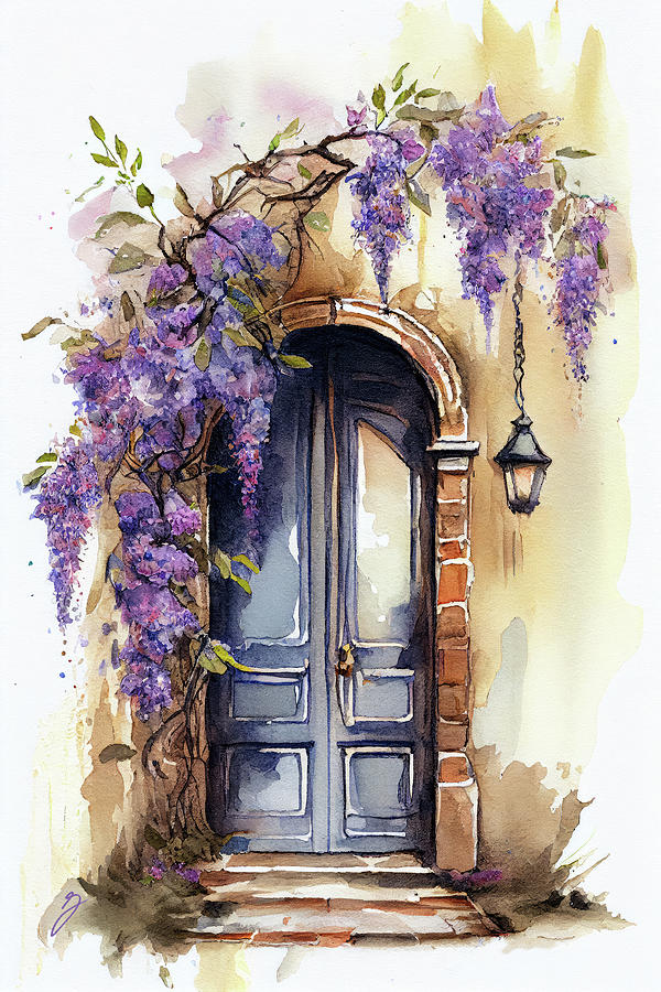 Doorway of Delight Painting by Greg Collins