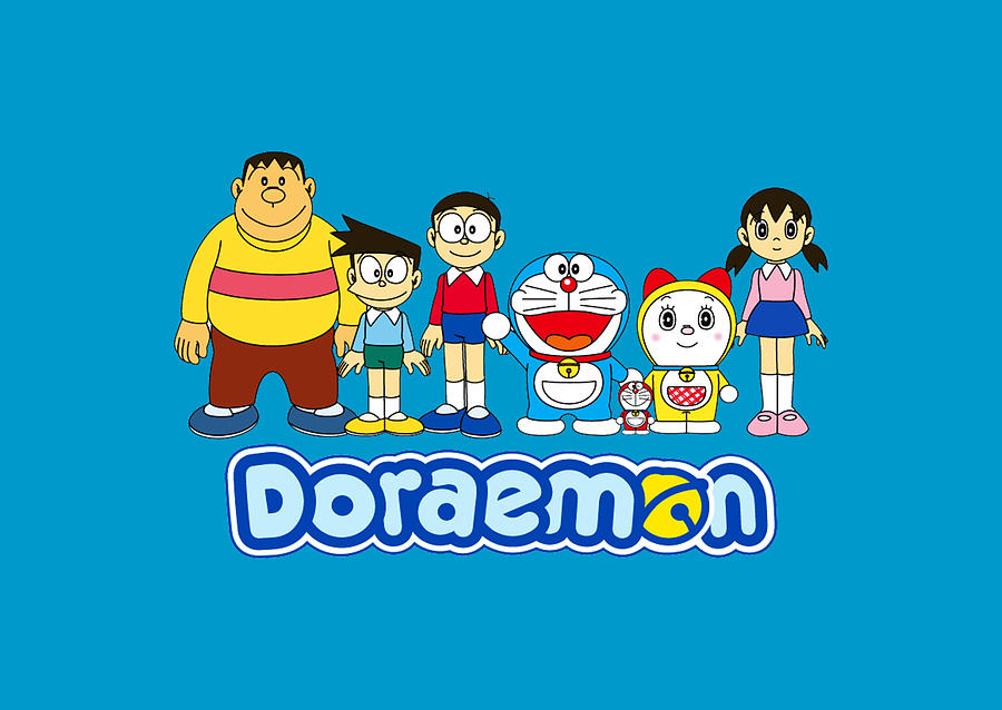 Doraemon Cartoon Movie Digital Art by Josh Fraser - Pixels