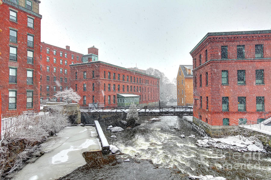 Dorchester Milton Lower Mills Industrial District In Boston Photograph By Denis Tangney Jr