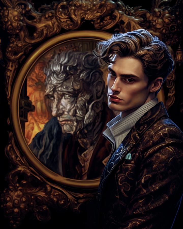 Dorian Gray Digital Art by Evelyn's AI Art - Fine Art America