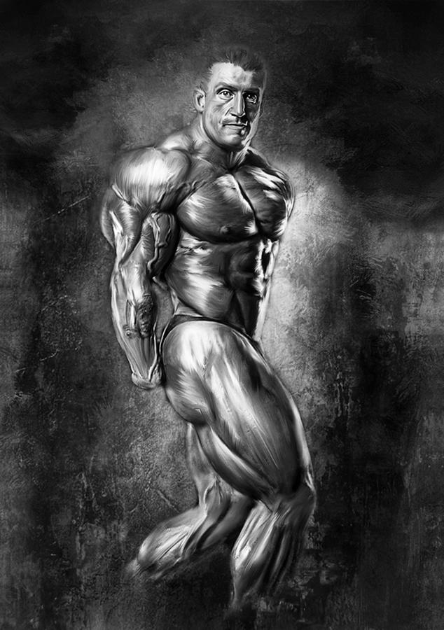 Dorian Yates Mr Olympia Bodybuilder Posters Poster Digital Art by ...