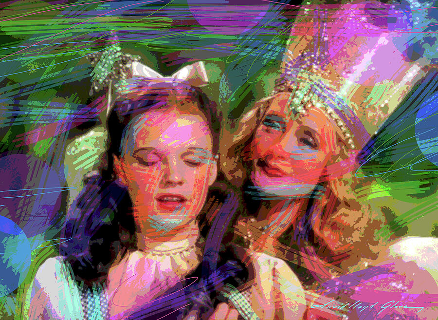 Dorothy And The Good Witch Painting