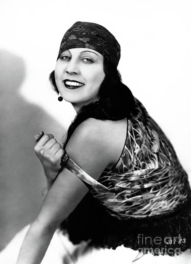 Dorothy Dalton - gypsy Photograph by Sad Hill - Bizarre Los Angeles Archive