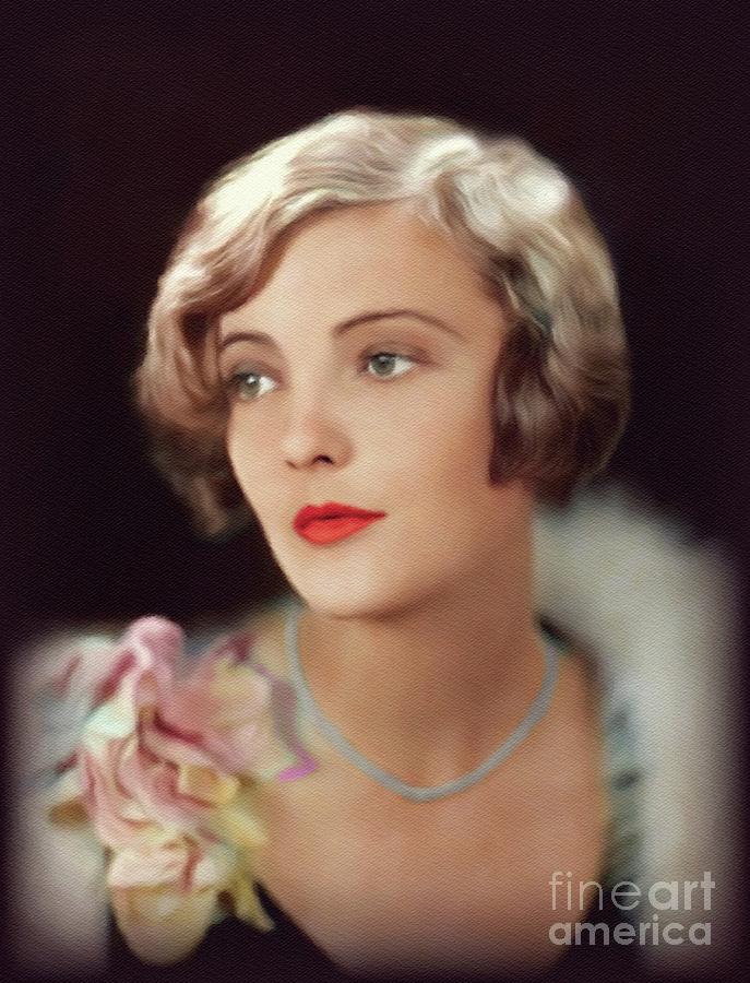 Dorothy Mackaill, Actress Painting