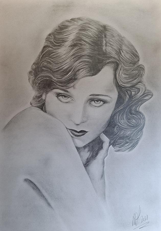 Dorothy Revier Drawing by Pete Jamieson Sinclair - Fine Art America