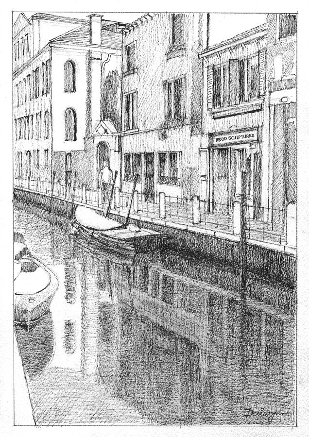 Dorsoduro 369 Venezia Italy Painting by Dai Wynn