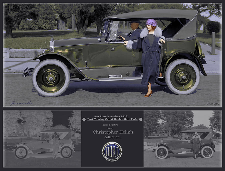 Dort Touring Car 35-K. 1923. Digital Art by Igor Panzzerirbis Pilshikov