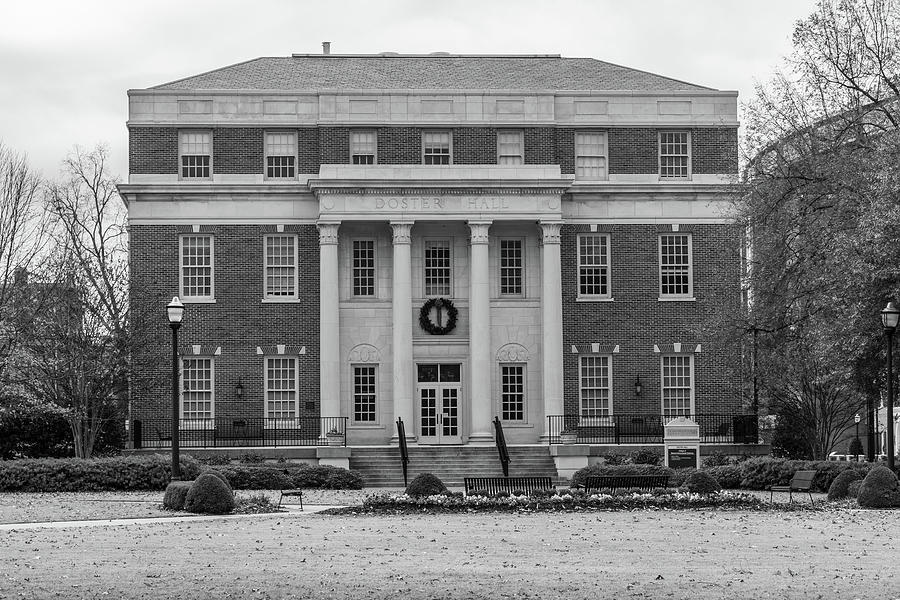 Doster Hall University of Alabama  Photograph by John McGraw