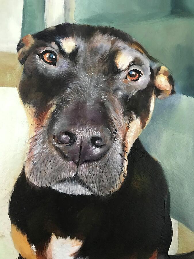 Dottie Painting by Eileen Petre