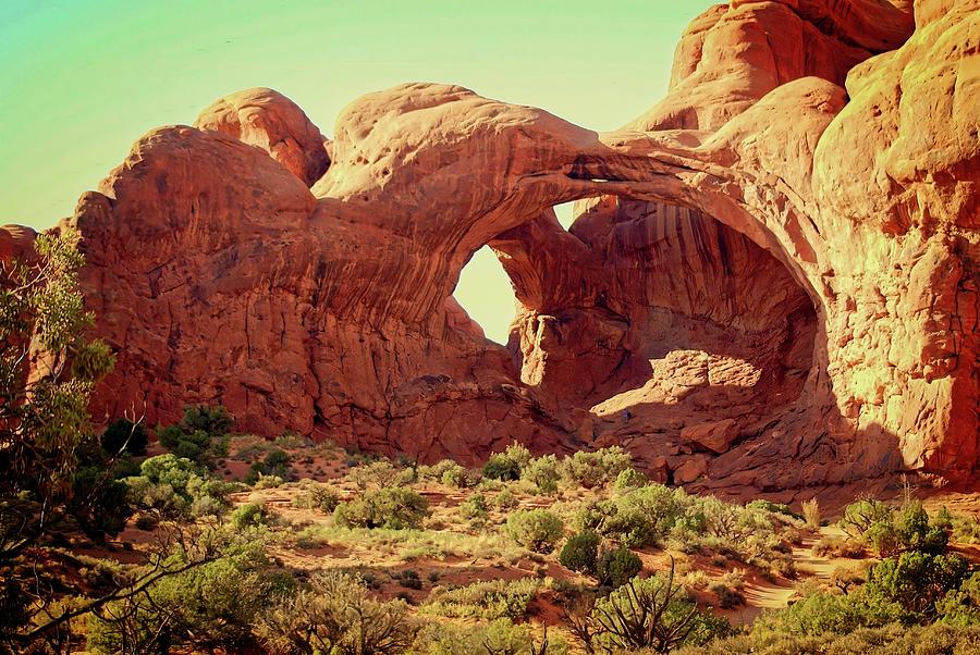 Arches National Park Photograph - Double Arch 33 by Marty Koch