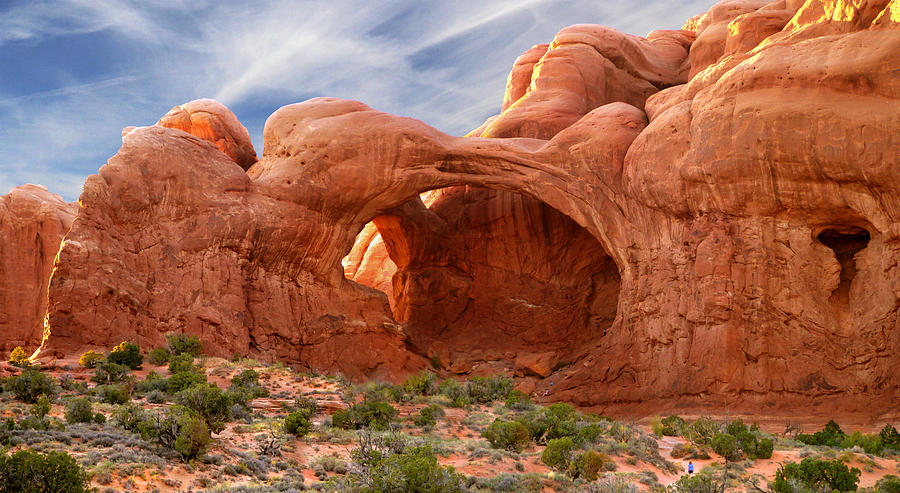 Double Arch 4 Photograph by Mike McGlothlen