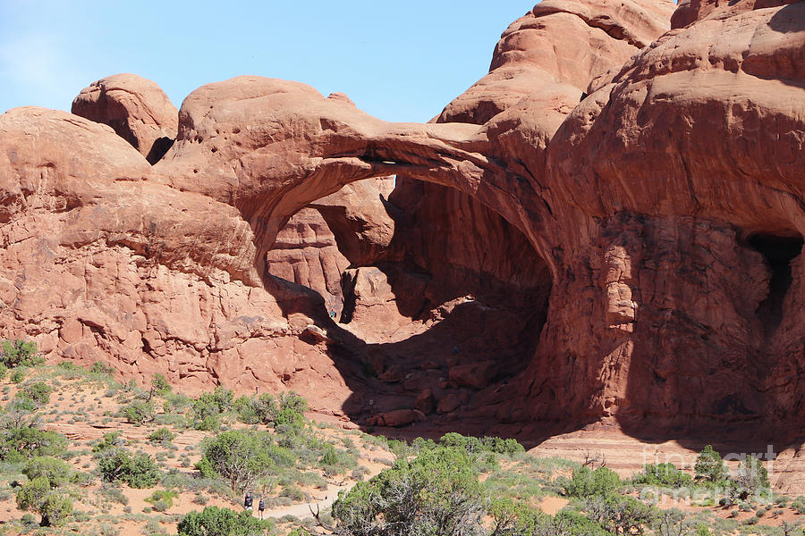 Arches National Park Photograph - Double Arch Impression by Christiane Schulze Art And Photography