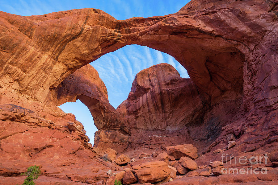 Double Arch Photograph by Inge Johnsson