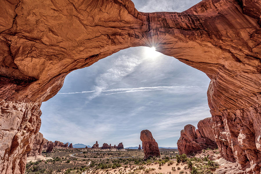 Double Arch Trail Photograph by Travel Quest Photography