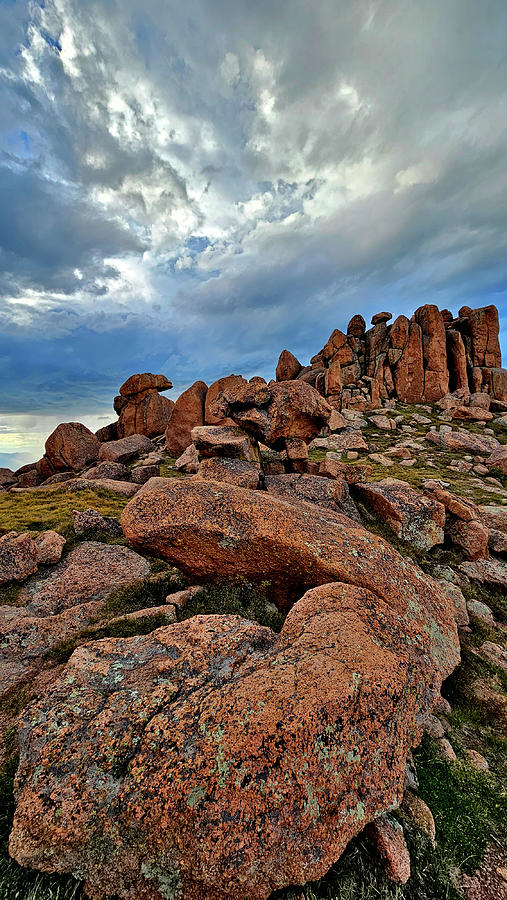 Double Cut Boulder Field Photograph by Ray Mathis Double Cut Boulder Field Photograph by Ray Mathis