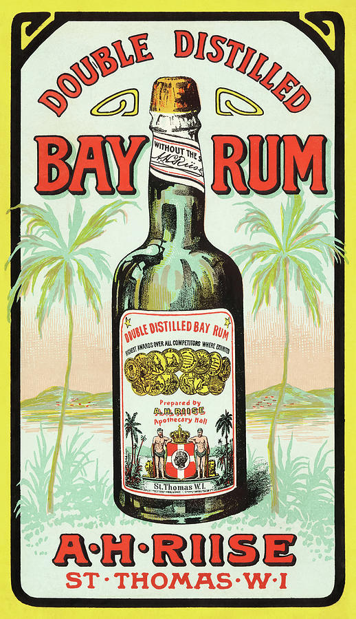 Double Distilled Bay Rum Drawing