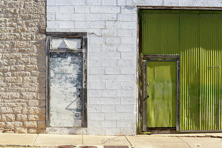 Double Doors Photograph by Erich Grant