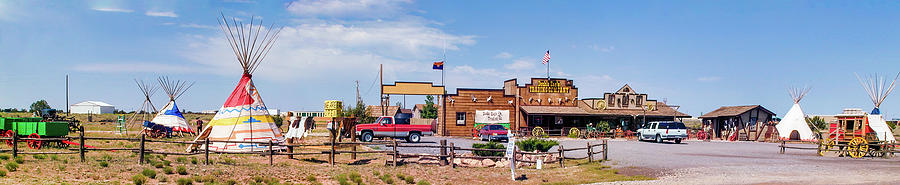 Double Eagle Trading Company Arizona Panorama Photograph by Dan Carmichael