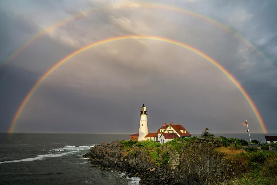 Double Rainbow Photograph by Darylann Leonard Photography
