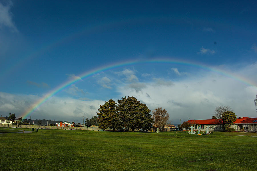 Double Rainbow Photograph by GaryEnchantingPhoto