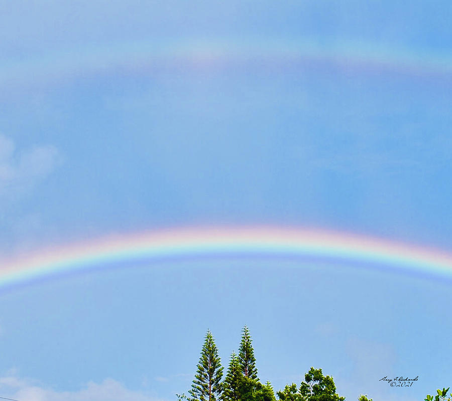 Double Rainbow Peaks Photograph