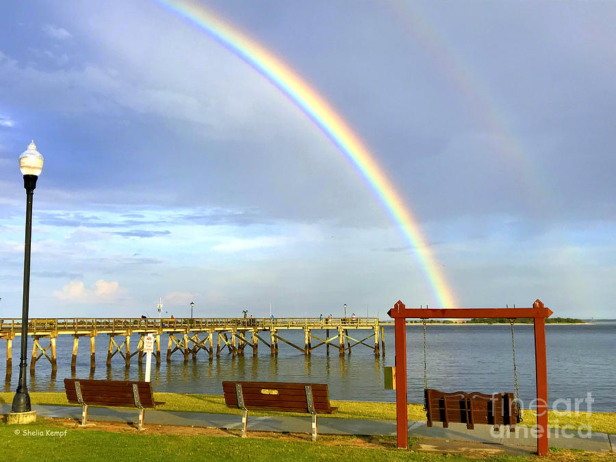 Double Rainbow Photograph by Shelia Kempf