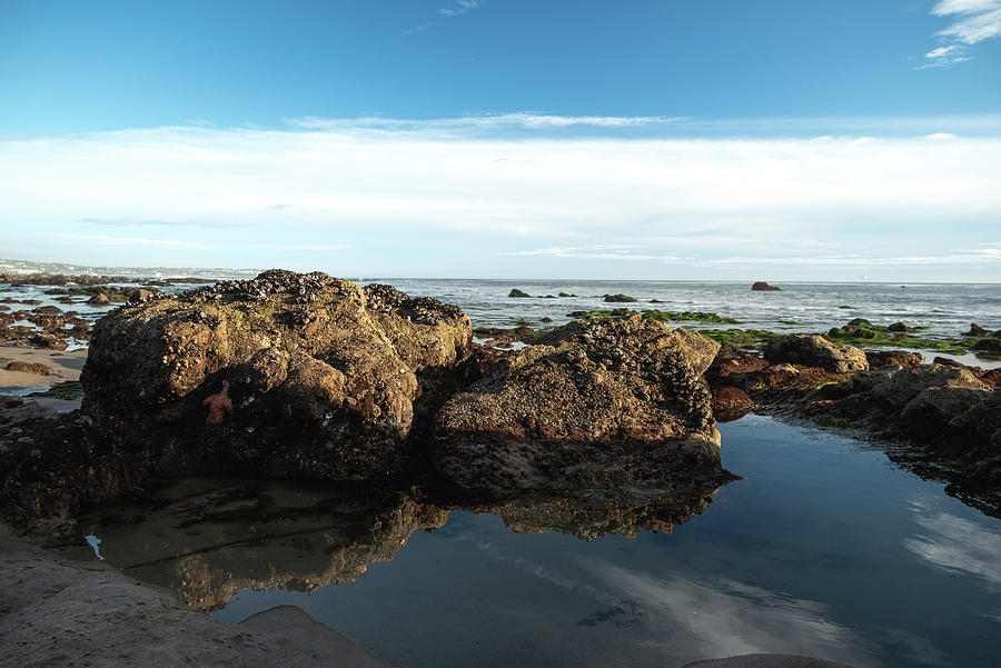 Double Rock Reflection Photograph by Matthew DeGrushe