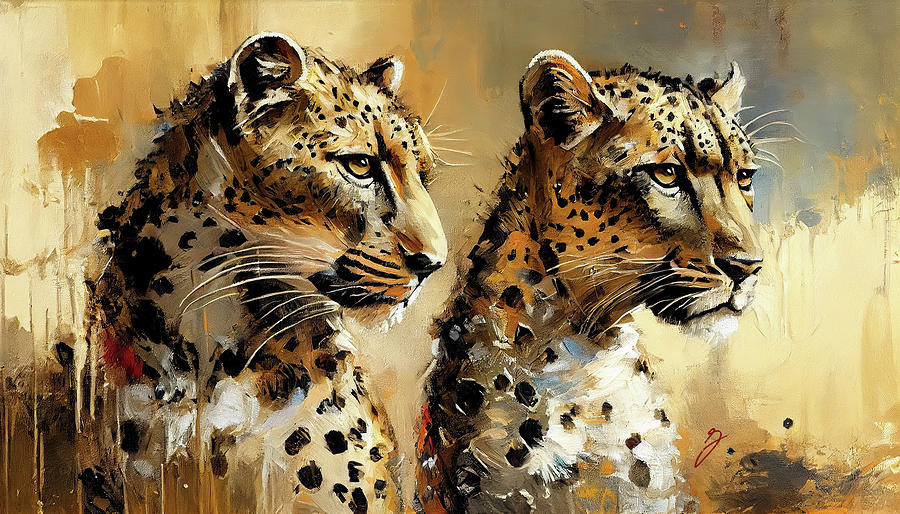 Double Vision Painting by Greg Collins