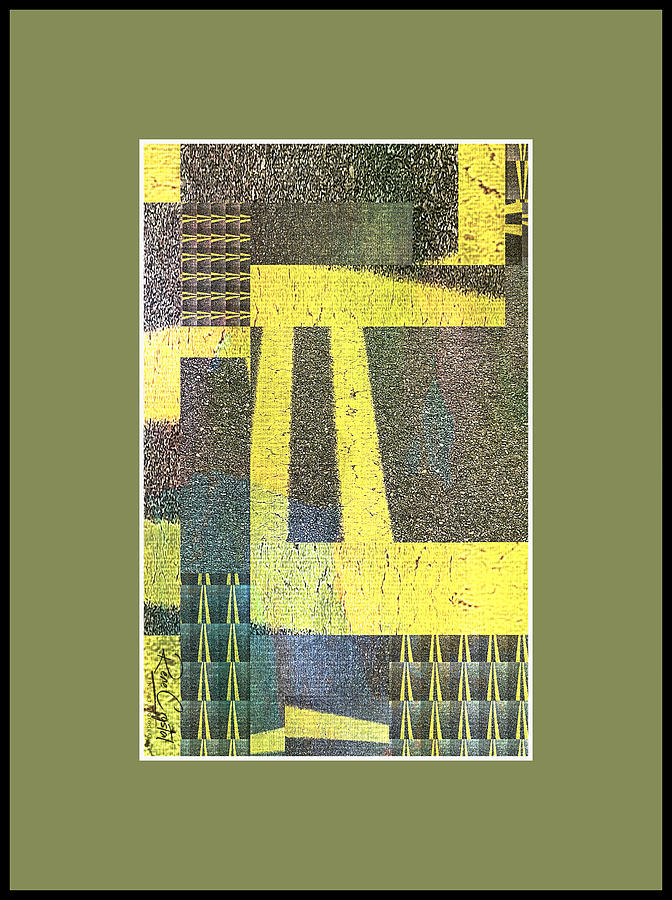 Double Yellow Does Abstract Photograph by Rene Crystal