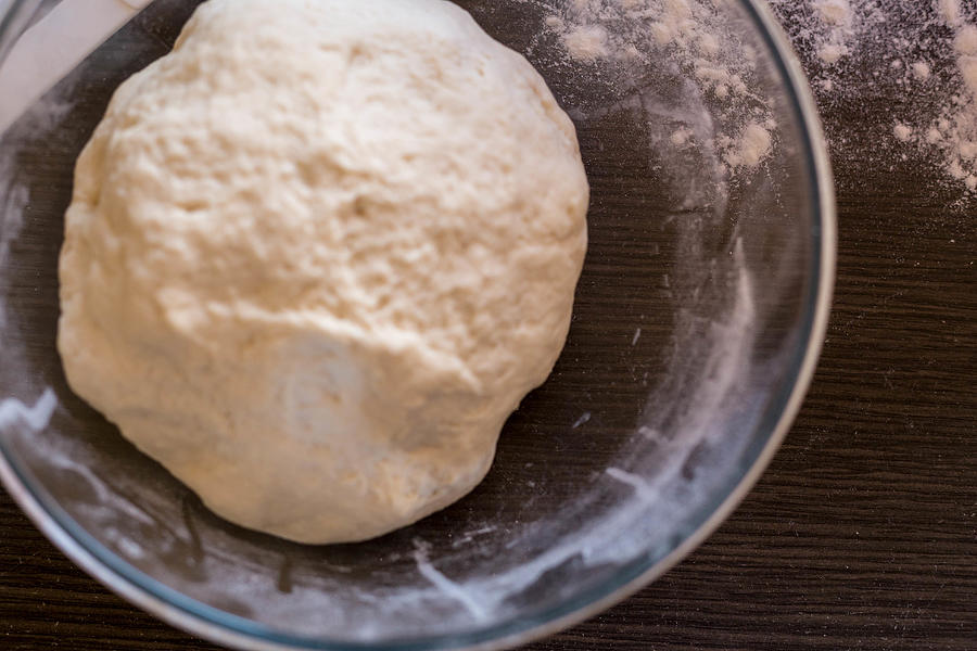Dough on the table Photograph by MajaMitrovic