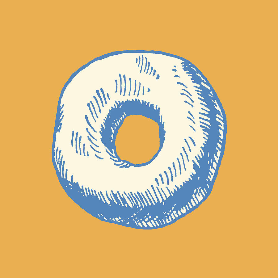 Doughnut Drawing by CSA-Archive