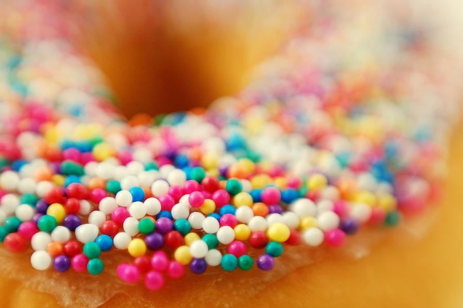Doughnut with Sprinkles Photograph by Scott Wilton
