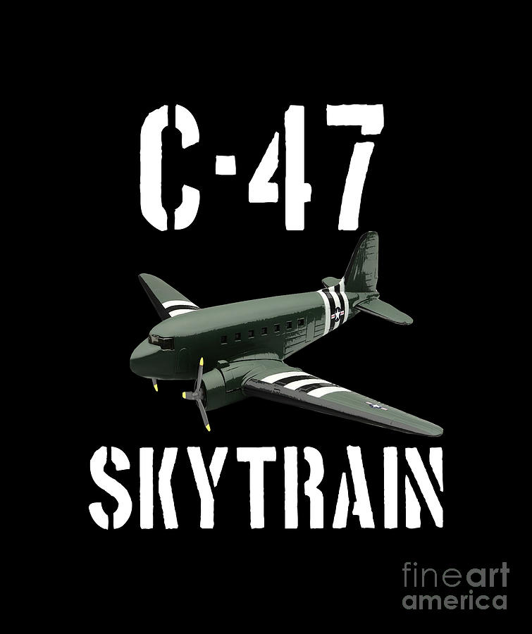 Douglas C-47 Skytrain Wwii Ww2 Rising From The Ashes Digital Art By ...