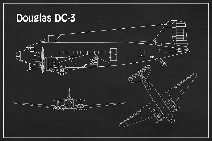 Douglas DC 3 Schematics