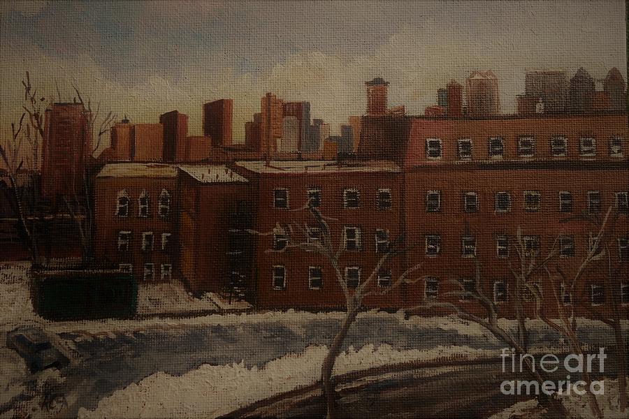 Douglas Hall  Painting by Reb Frost