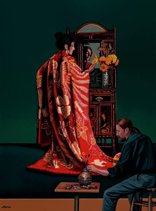 Douglas Hofmann Painting Painting by Paul Meijering