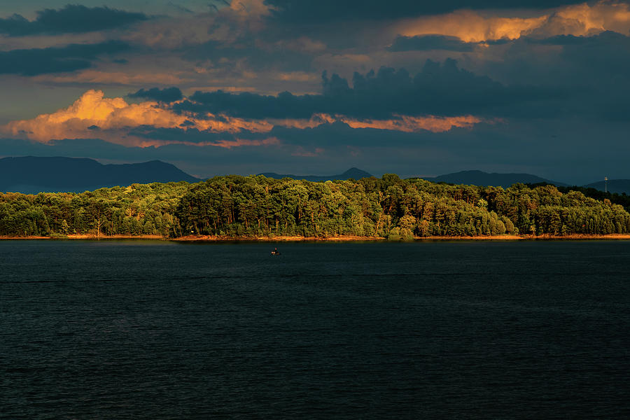 Douglas Lake Sunset Photograph by Norma Brandsberg