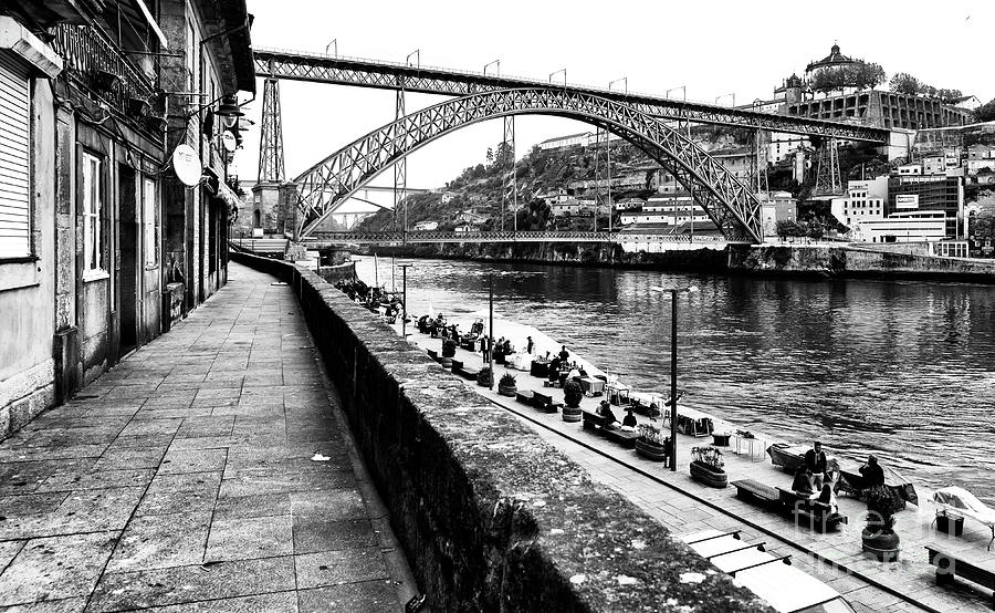 Douro River in Porto Photograph by John Rizzuto