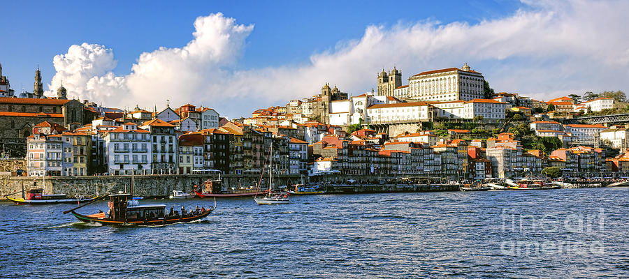 Douro River in Porto Photograph by Olivier Le Queinec