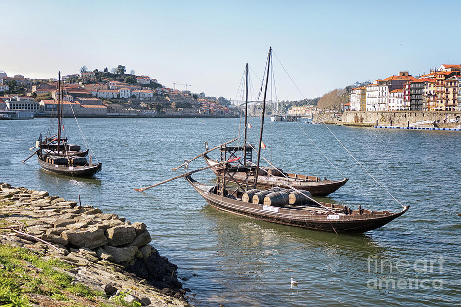 Douro River Porto Photograph by Lynn Bolt
