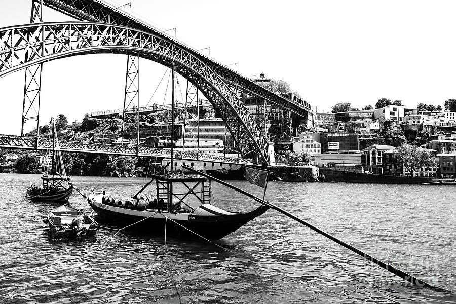 Douro River View in Porto Photograph by John Rizzuto