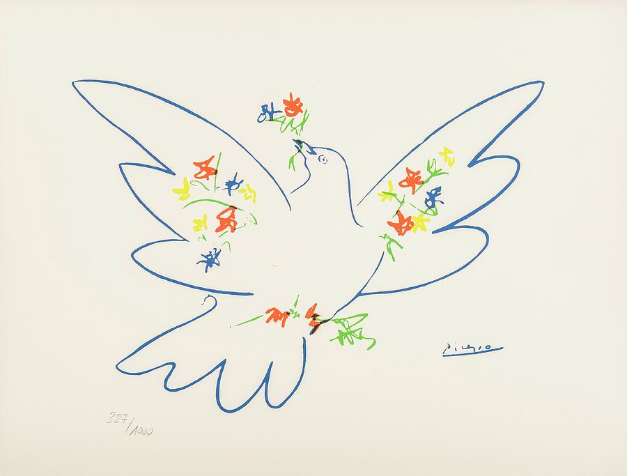 Dove of Peace - 1949 Painting by Pablo Picasso - Fine Art America