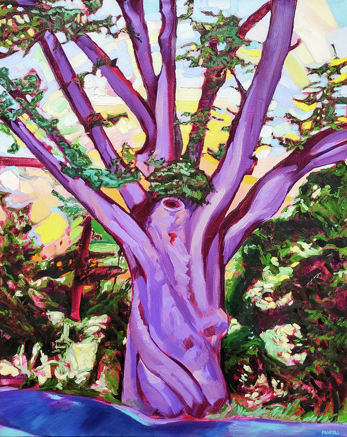 Dover Oak Painting by Heather Friedli - Fine Art America