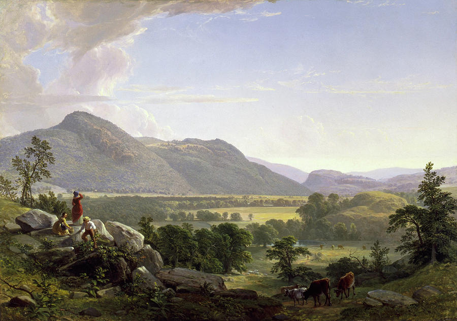 Asher Brown Durand Painting - Dover Plains, Dutchess County, New York by Asher Brown Durand