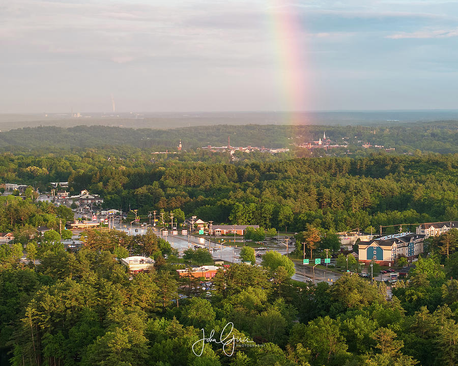 Dover Rainbow Photograph by John Gisis