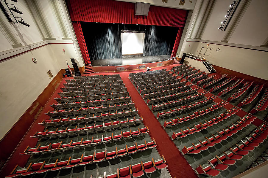 Dover School Auditorium Photograph by Deborah Penland