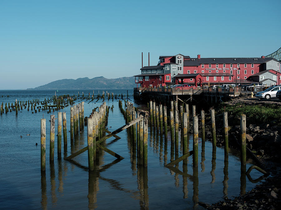 Astoria Oregon Photograph - Down By The Water In Astoria by Doug Ash