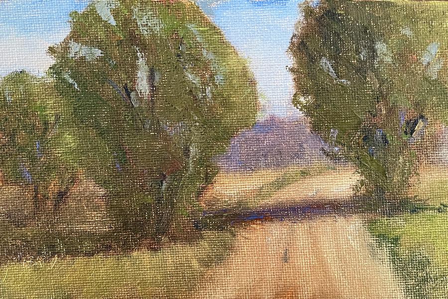 Down Dirt Roads Painting by Barry Jones