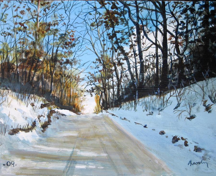 Down Fagan Road Painting by William Brody